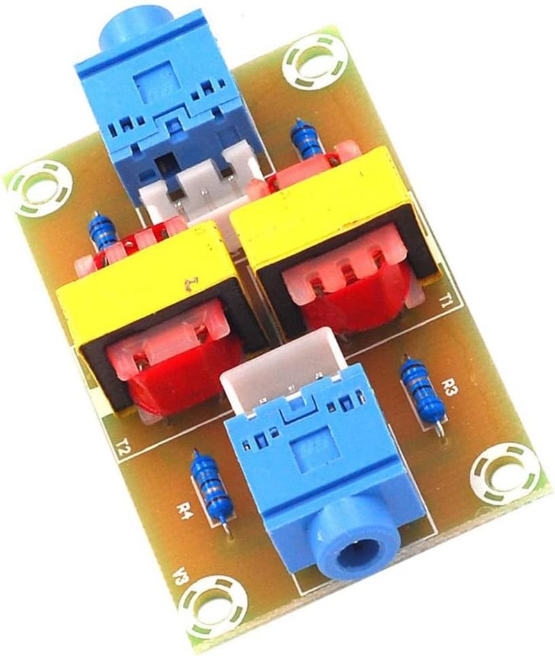 hiBCTR 4-Packs XH - M372 Stereo Audio isolators for Vehicle use, eliminating Common Ground Interference, isolating Current Noise, and Acting as Transformer couplers. They Have a 3.5mm Audio Socket. - Image 5